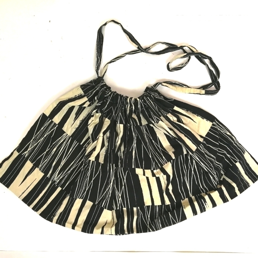 𝅺Y2K Afro-centrlc Colorful Geometric Printed Drawstring Reusable #EarthDay Bag